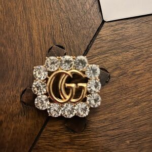 Elegant Gold and Silver Women's Brooch